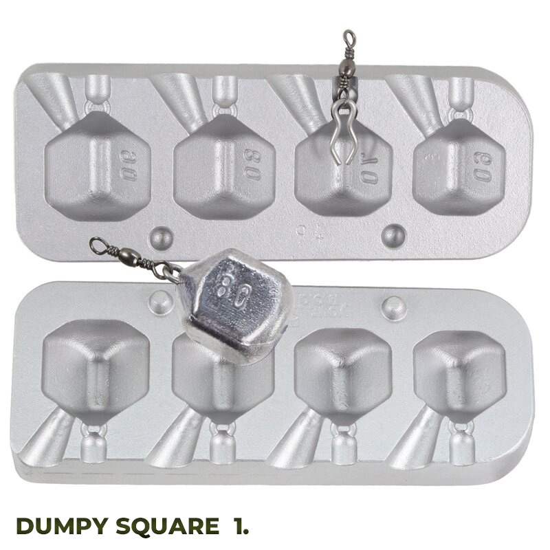 Kalup za dumpy square 1. pear olova rsf94